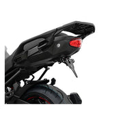 Zieger License Plate Bracket Pro Black – Kawasaki: 2017–2018 Versys 1000