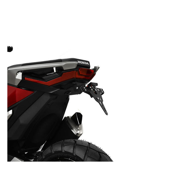 Zieger License Plate Bracket Pro Black – Honda: 2017–2019 X-ADV