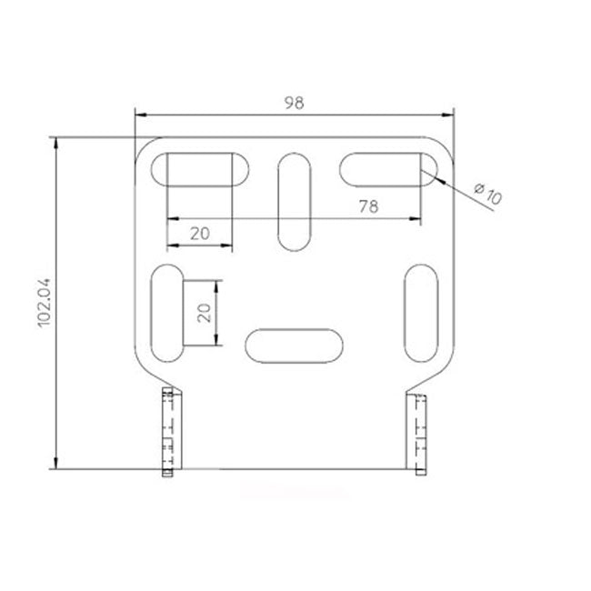 Zieger Under Fender License Plate Bracket Kit. Pro2 – Universal