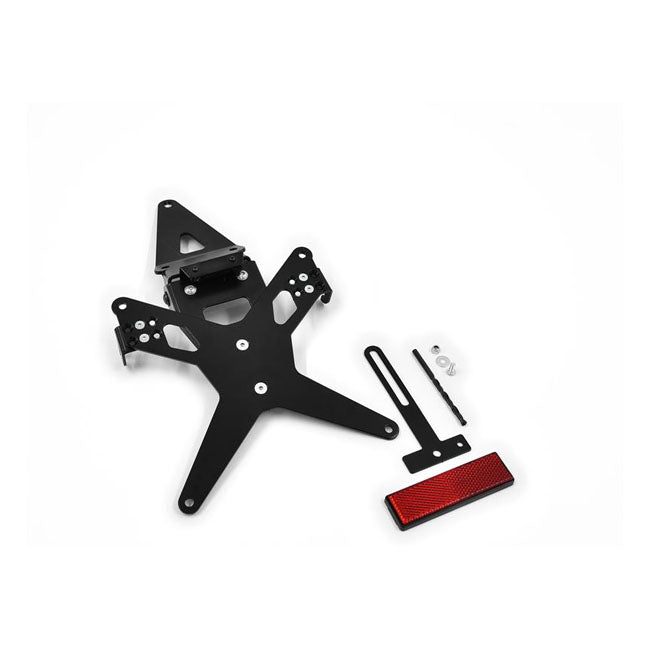 Zieger License Plate Bracket X-Line Black – BMW: 1998–2005 R 1100 S