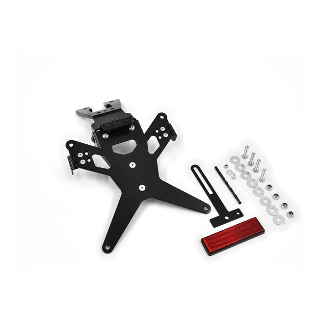 Zieger License Plate Bracket X-Line Black – Honda: 2008–2017 CB 1000 R