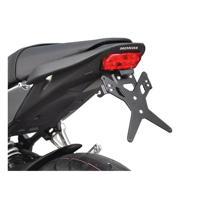 Zieger License Plate Bracket X-Line Black – Honda: 2014–2018 CB 650 F
