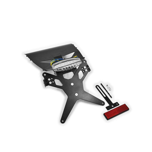 Zieger License Plate Bracket X-Line Black – Honda: 2008–2009 CBR 1000 RR