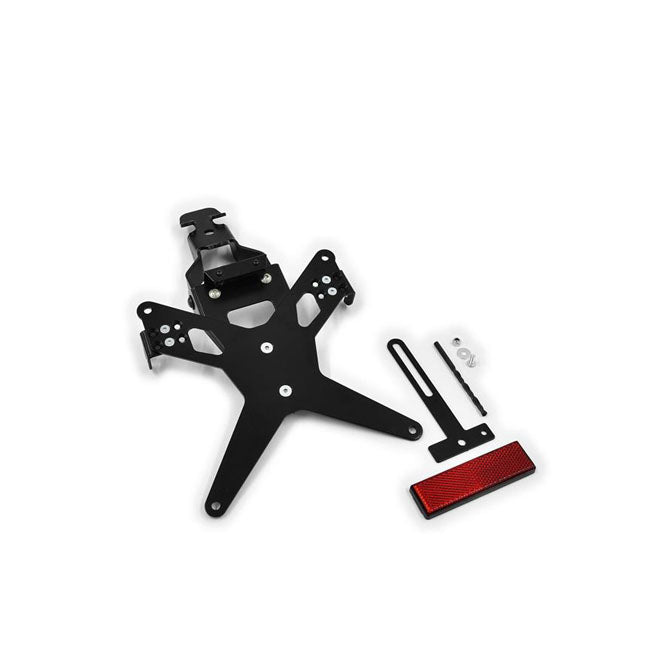 Zieger License Plate Bracket X-Line Black – Honda: 2010–2016 CBR 1000 RR