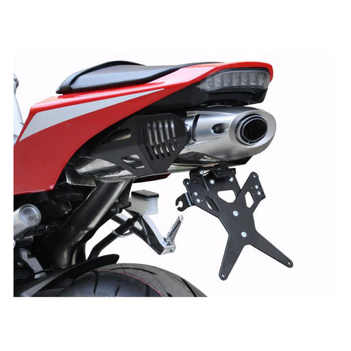 Zieger License Plate Bracket X-Line Black – Honda: 2013–2017 CBR 600 RR