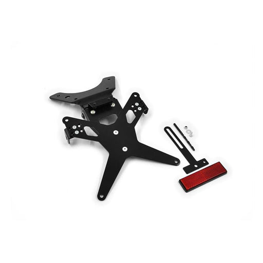 Zieger License Plate Bracket X-Line Black – Kawasaki: 2006–2007 ZX-10R
