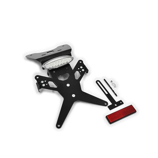 Zieger License Plate Bracket X-Line Black – Suzuki: 2007–2012 GSX 1300 B-King