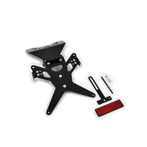 Zieger License Plate Bracket X-Line Black – Suzuki: 2011–2016 GSR 750