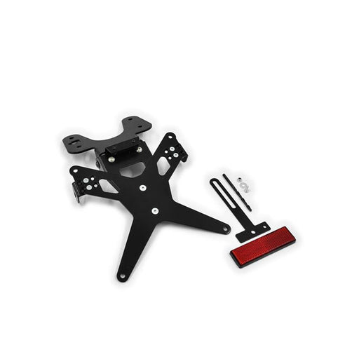 Zieger License Plate Bracket X-Line Black – Suzuki: 2009–2016 GSX-R 1000