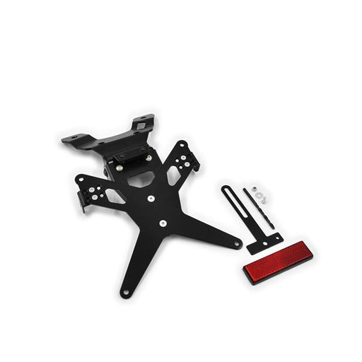 Zieger License Plate Bracket X-Line Black – Suzuki: 2011–2017 GSX-R 600
