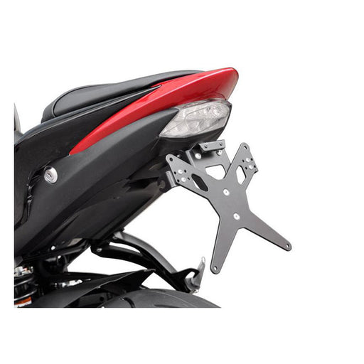 Zieger License Plate Bracket X-Line Black – Suzuki: 2015–2019 GSX-S 1000