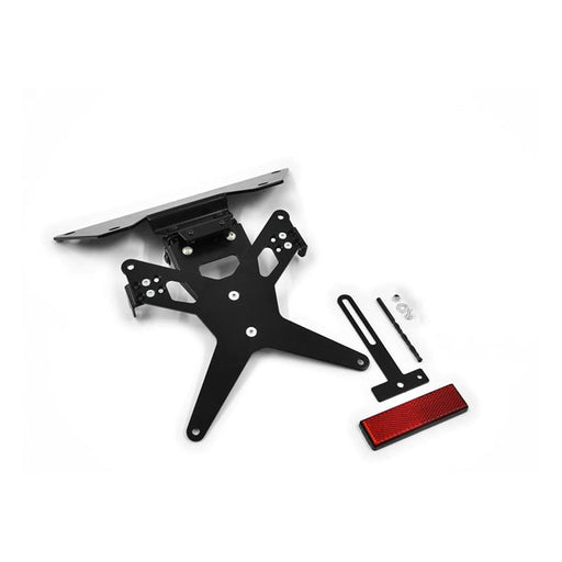 Zieger License Plate Bracket X-Line Black – Suzuki: 2003–2008 SV 650 S / N