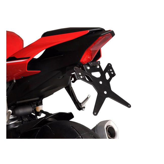 Zieger License Plate Bracket X-Line Black – Yamaha: 2015–2019 YZF-R1