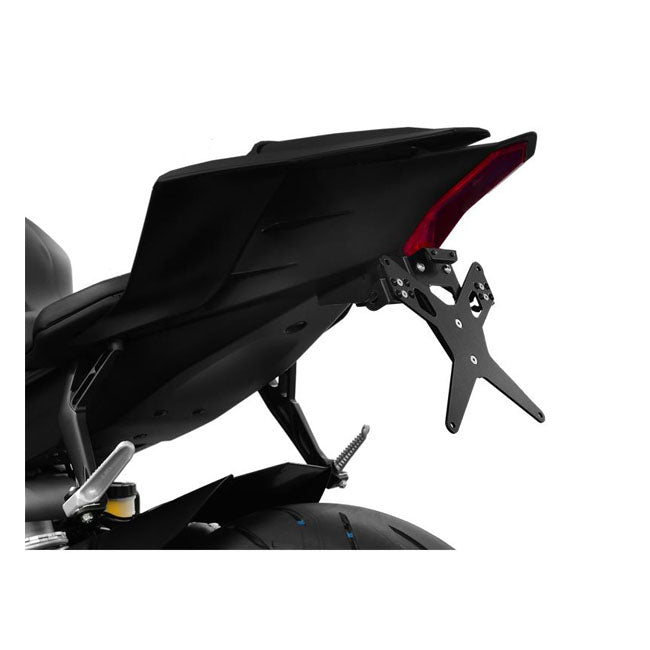 Zieger License Plate Bracket X-Line Black – Yamaha: 2017–2019 YZF-R6
