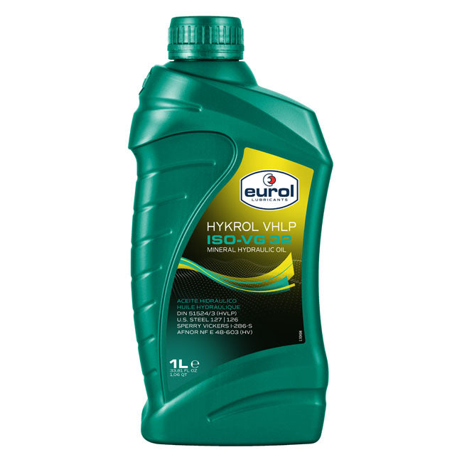 Eurol Hykrol Vhlp 32 Hydraulic Jack Oil. 1 Liter