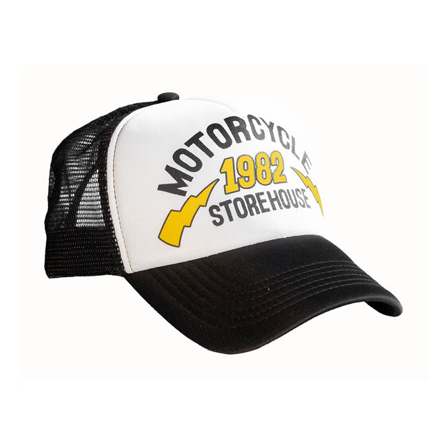 MCS 1982 Trucker Cap Black/Grey – One Size Fits Most