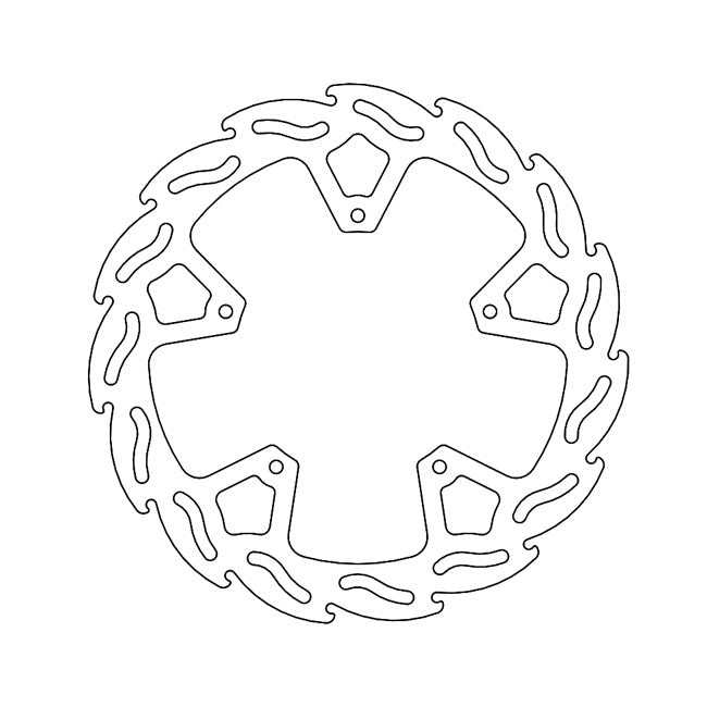 Moto-Master Flame Series Brake Rotor – Rear: BMW: 2020 S 1000 XR (K69) (M…