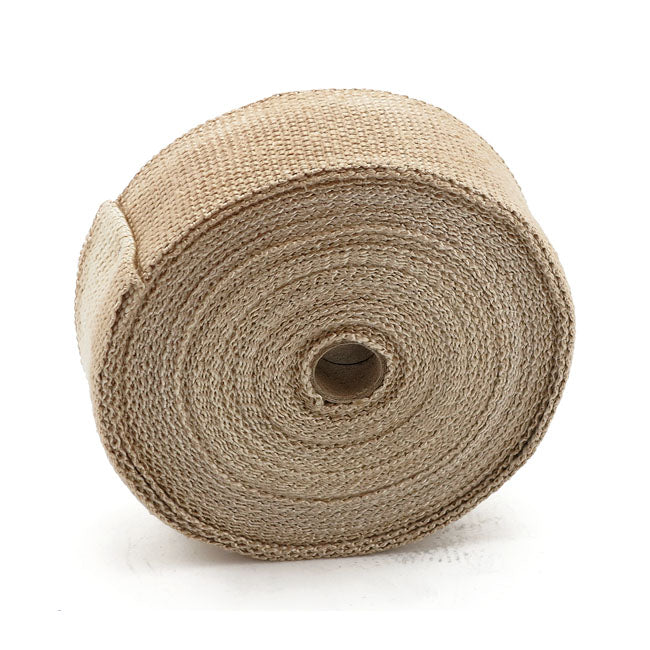 MCS Exhaust Insulating Wrap. 2" Wide Light Brown – Universal