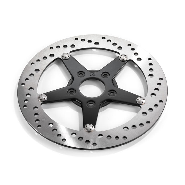 Kustom Tech K-Tech Drilled Brake Rotor Stainless Steel 11,5" – Upto 1999 Models