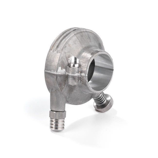Kustom Tech K-Tech 1" Deluxe Throttle Housing. Raw Aluminium – 1" / 25.4 mm Handlebars