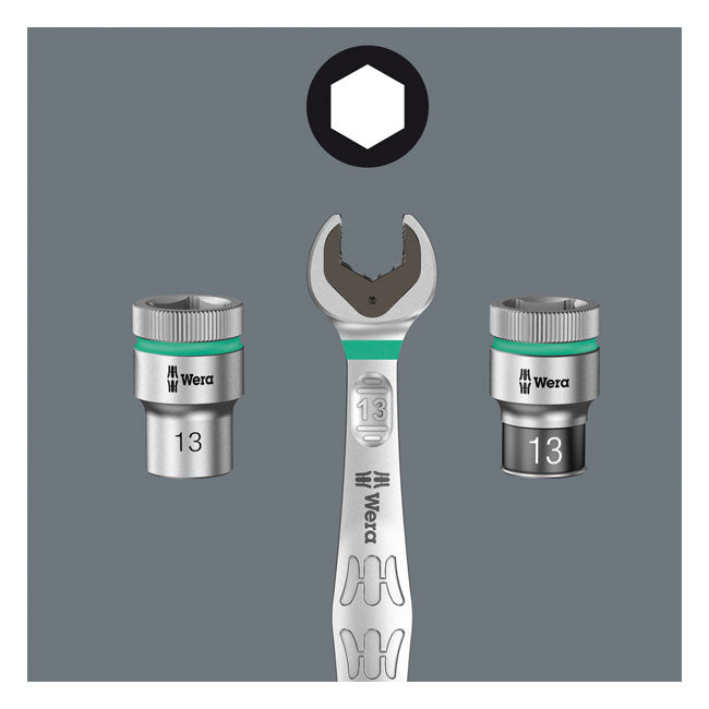 Wera Wrenches Open/Box End 12mm Joker 6003 Series Metric – Hexagon Screw Heads and Nuts