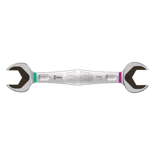 Wera Wrench Double Open End 30/32 Joker – 30 mm and 32 mm Bolts and Nuts