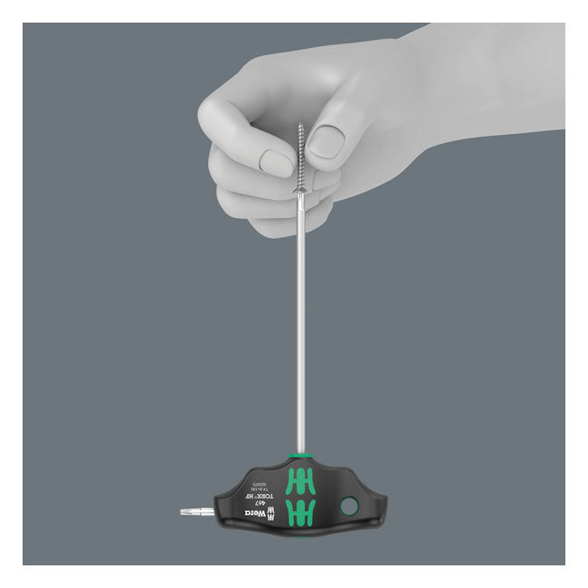 Wera HF T-handle TX10 Torx® Driver Series 467 – Torx® Screws