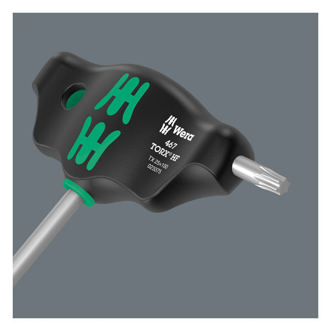 Wera HF T-handle TX30 Torx® Driver Series 467 – Torx® Screws