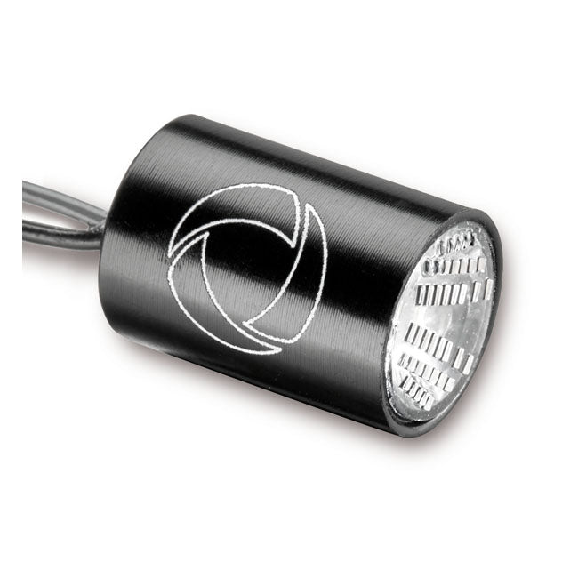 Kellermann Atto® Integral Taillight. Black, Clear Lens