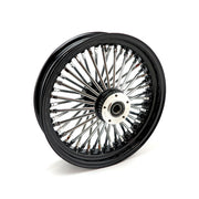 MCS Radial 48 Fat Spoke Front Wheel 3.50 X 16 DF Black – 2000–2007 FLT/Touring