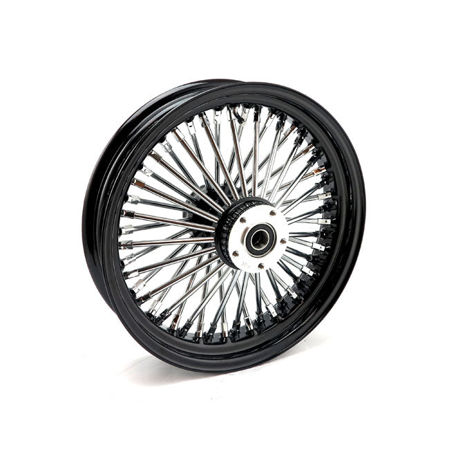 MCS Radial 48 Fat Spoke Rear Wheel 3.50 X 16 Black – 2006–2007 Dyna; 2002–2007 FLT/Touring…