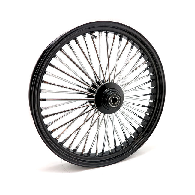MCS Radial 48 Fat Spoke Front Wheel 3.50 X 23 SF Black – 2004–2005 FXDWG