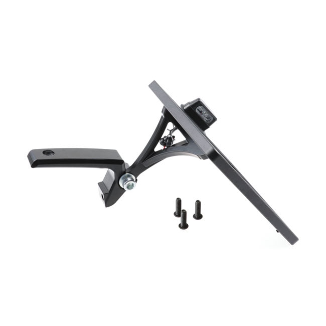 Cult-Werk Side Mount License Plate Bracket, Black. Germany – 2019–2020 Softail FXDR