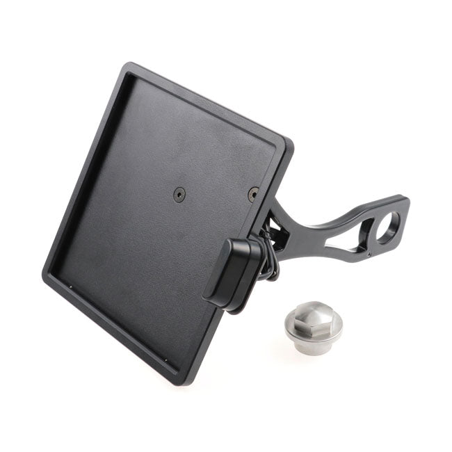 Cult-Werk Side Mount Licence Plate Bracket, Black. Germany – 2015–2017 Dyna