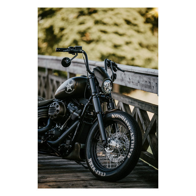 Cult-Werk Headlamp Mask Custom. Matte Black – Softail: 2018–2020 FXBB Street Bob 107…