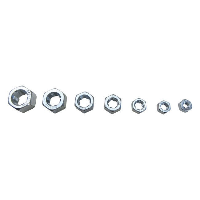 Lang Tools 7-Pc Unc Thread Restorer Die Set