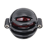 Motone Lecter LED Taillight. Black, No Bracket. ECE