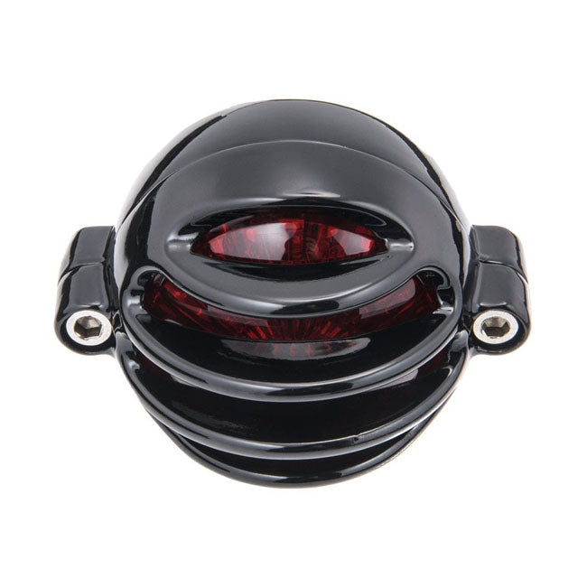 Motone Lecter LED Taillight. Black, No Bracket. ECE