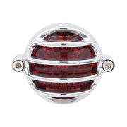 Motone Lecter LED Taillight. Polished, No Bracket. ECE