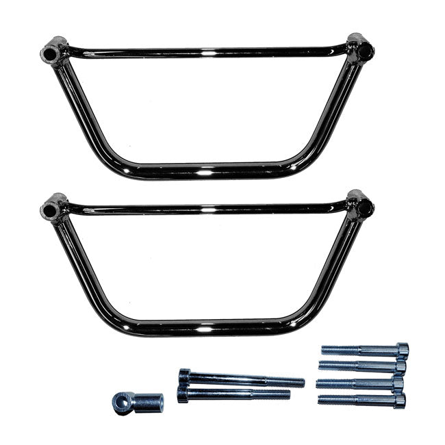 Longride Saddlebag Holder, Chrome – Kawasaki: 2004–2010 VN 2000 Models…