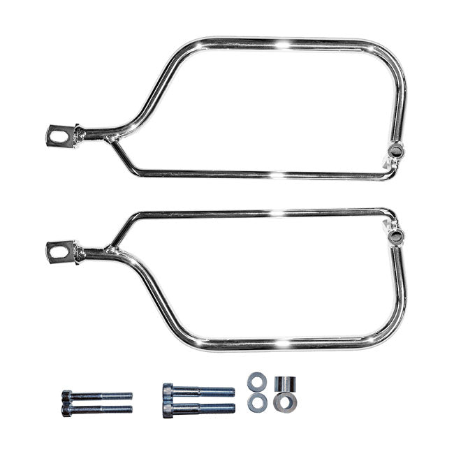 Longride Saddlebag Holder, Chrome – Honda: 1995–1999 VT1100 C2; 2000–2007…