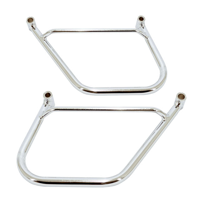 Longride Saddlebag Holder, Chrome – Honda: 1996–2003 F6C Valkyrie