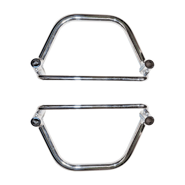 Longride Saddlebag Holder, Chrome – Suzuki: 06-Up M 1800R(2) Intruder /…