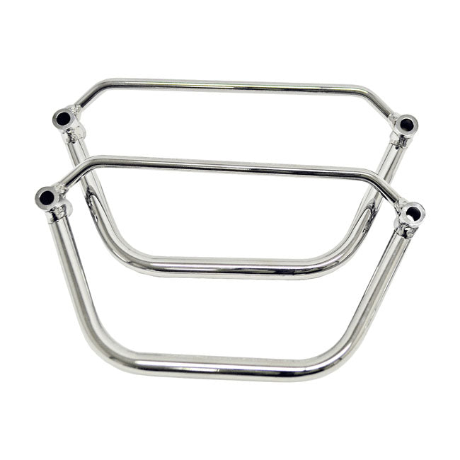 Longride Saddlebag Holder, Chrome – Suzuki: 09-Up VZ1500 / Intruder M1500 /…