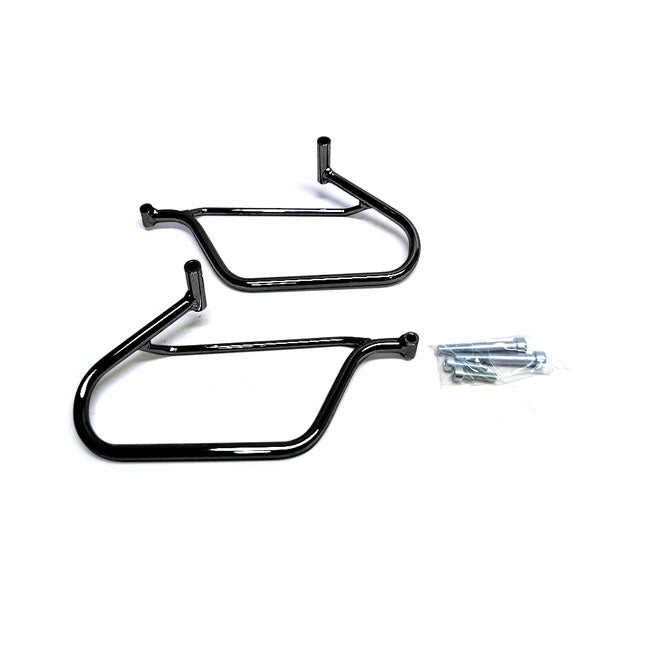 Longride Saddlebag Holder, Chrome – Honda: 10-Up VT 750 (R) Shadow RS