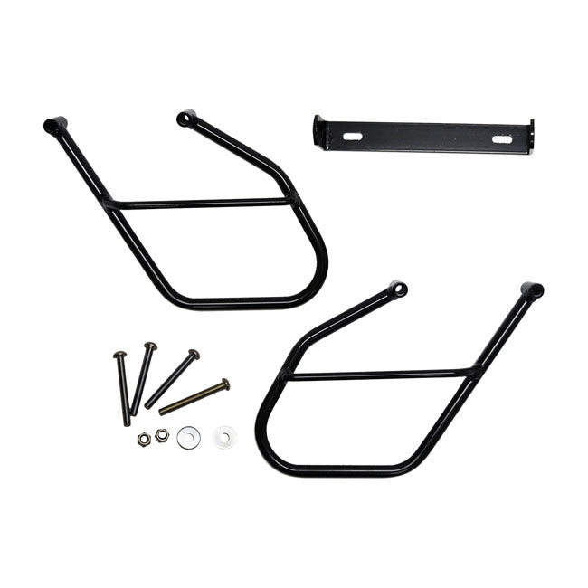 Longride Saddlebag Holder, Black – Yamaha: 14-Up XV950 CU; R; Star Bolt CU…