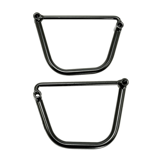 Longride Saddlebag Holder, Black – Yamaha: 2011–2017 XVS1300 Custom