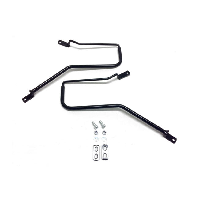Longride Saddlebag Holder, Black – Triumph: 2016–2021 Bonneville