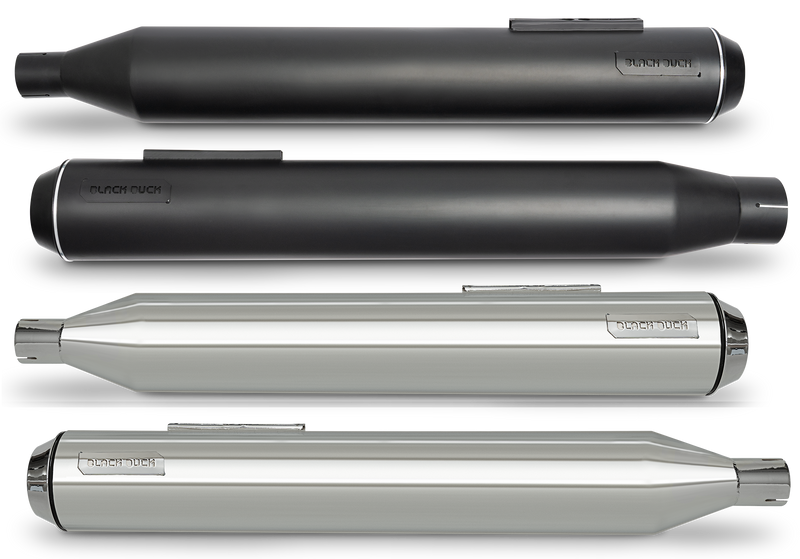 BD Bombardier Slip-On Chrome FLH/T17-Up