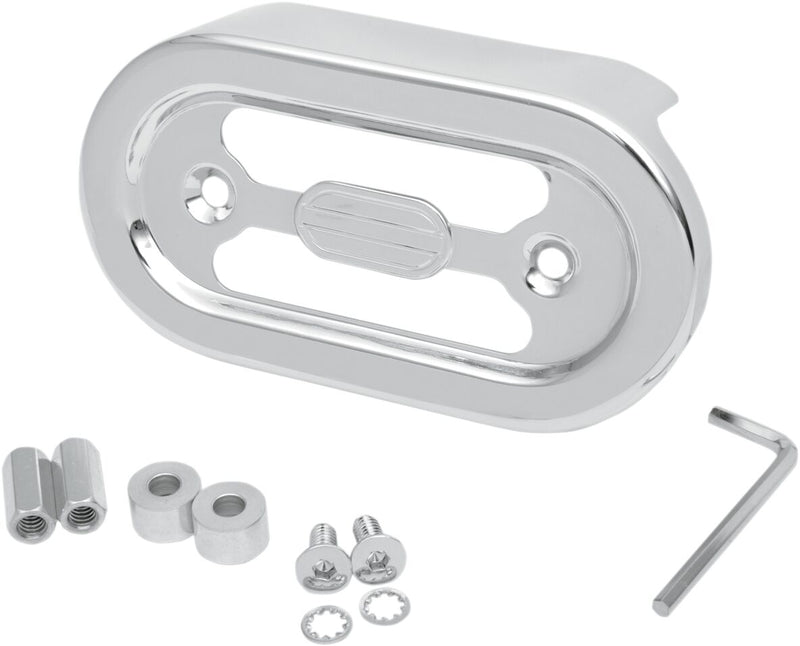 Drag Specialties Chrome Regulator Covers Fits Harley-Davidson Softail Models 1989-1999
